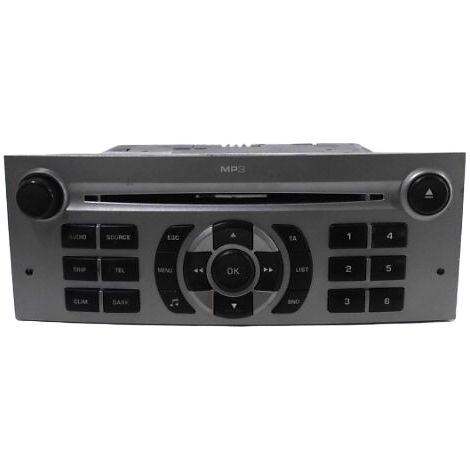 [PRODUIT D'OCCASION] Autoradio PEUGEOT 407 ♻️ Ref Oe. 657475 - Garantie à vie (1/2)
