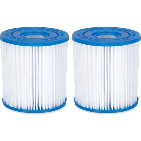 2er-Pack Filterkartuschen für Bestway D FD2133 Schwimmbecken  (1/5)