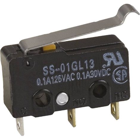 Omron SS-01GL13 Microinterruttore 30 V/DC 0.1 A 1 x On / (On) 1 pz. Sacchetto (1/2)
