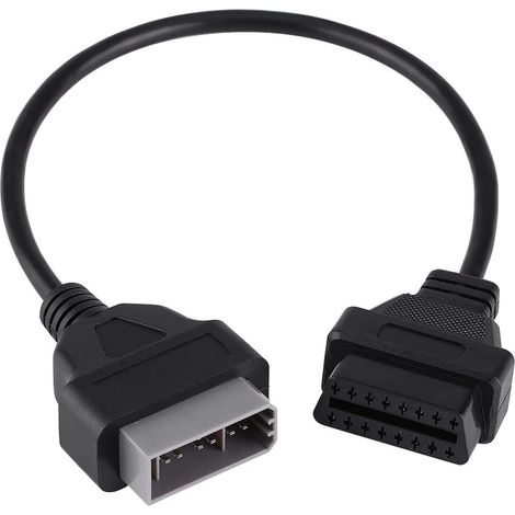 On-Board Diagnostics2 Extension Cable 14 Pin to 16 Pin Adapter Connector Diagnostic Cable (1/4)