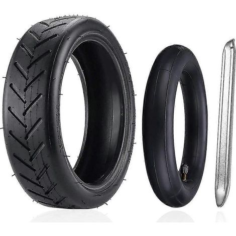 Pneu de trottinette 8 1/2 avec chambre à air, pneus 8,5 pouces pour extérieur et intérieur pour trottinette électrique 1s M365 (1/5)