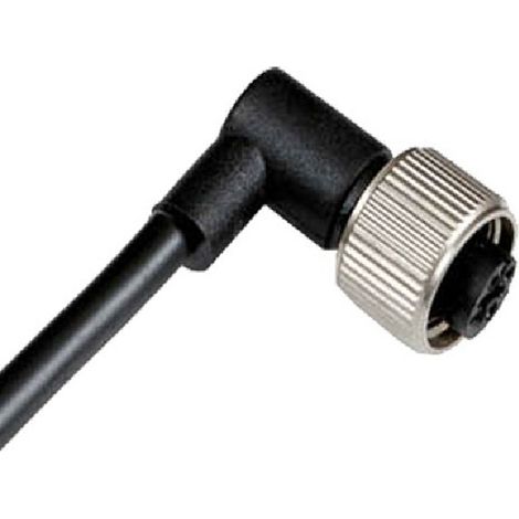 Connecteur pré-câblé RS PRO 4 conducteurs , M12 Femelle, 5m ( Prix pour 1 )