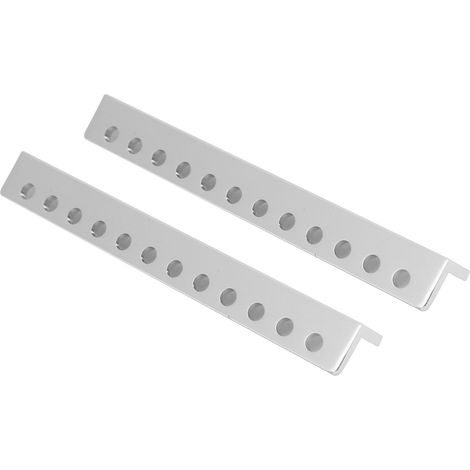 2 Stück L-förmige Aluminiumträger mit 12 Löchern, Roboterzubehör, 12 x 12 x 104 mm, 3103-0012-0104 (1/5)