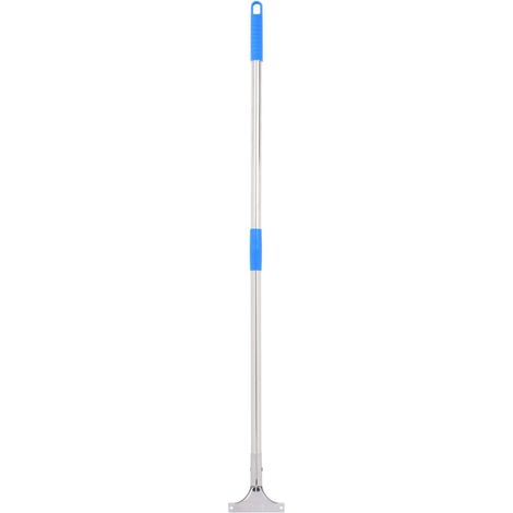 Manche de raclette de sol 119,5 cm acier et plastique