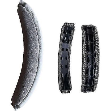 Bandeau de rechange compatible avec les casques QC35/QC45, bandeau de réparation à clip, gris, haute qualité WHBYV (1/4)