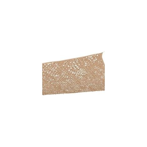 Voile d'ombrage rectangulaire 3x6 M – Camouflage sable – Protection solaire anti-UV – Fixation facile sur murs et arbres (1/5)
