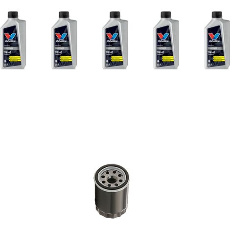 Kit filtro olio e 5L compatibile con Honda Civic VII 2.0 147kw dal 2001 (1/2)