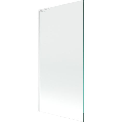 Mexen Next L 1-flügelige Duschwand 90 x 150 cm, transparent, weiß - 895-090-000-03-00-20