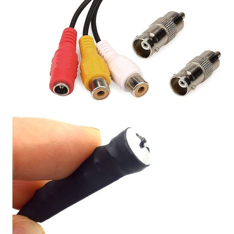 Mini caméra de sécurité HD à 90 degrés 1000tvl Pipe Snake Hidden Mini caméra de Surveillance CCTV Mini caméra de Surveillance analogique à vis (1/5)