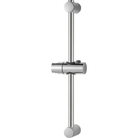 Barre de Douche 60cm,avec Support Pommeau de Douche,Distance Réglable de 26 à 59cm,Barre Douche de Remplacement,Finition en Acier Inoxydable (1/5)