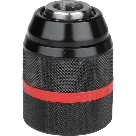 Mandrin de perceuse sans clé 2-13mm – Connexion 1/2-20UNF – Pour forets bois dur et béton – Installation rapide et sécurisée (1/5)