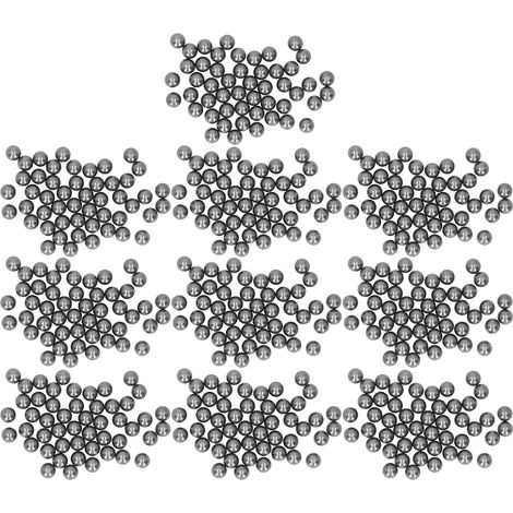 500 pièces billes acier carbone polies précises 8mm pour roulements et accessoires mécaniques (1/5)