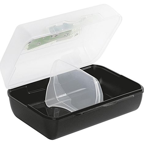 Brotdose Variablo Soccer mit Trennwand 16x11x7cm