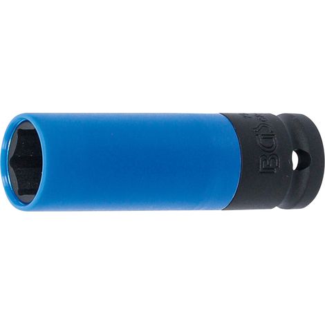 BGS Douille à choc avec protection ultra mince 12,5 mm (1/2") 17 mm (1/3)