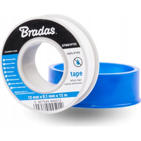 Ruban téflon Bradas GKK0112PTFE 12mm x 0,1mm x 12m (1/3)
