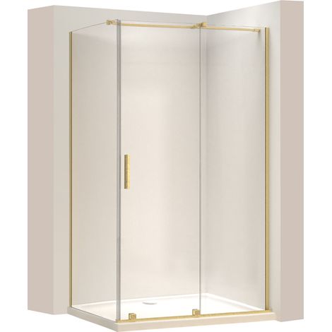 CABINA DOCCIA REA MONTANA GOLD BRUSH 120X80
