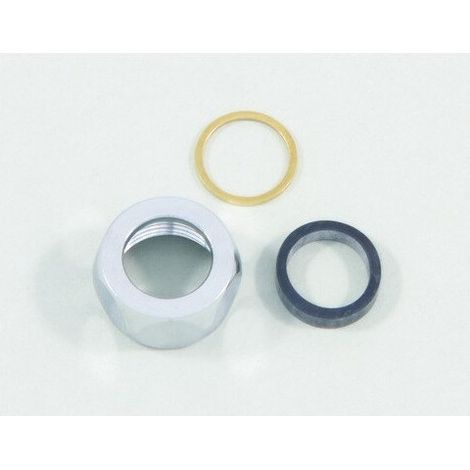 Tuerca de unión 12 tubo 3/8 pulgada cromada ESTÁNDAR IDEAL