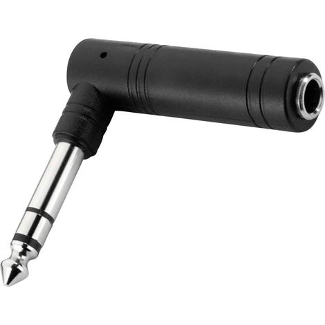 Monacor NTA-63A Audio Adattatore [1x Spina jack da 6.3 mm - 1x Presa jack da 6.3 mm]