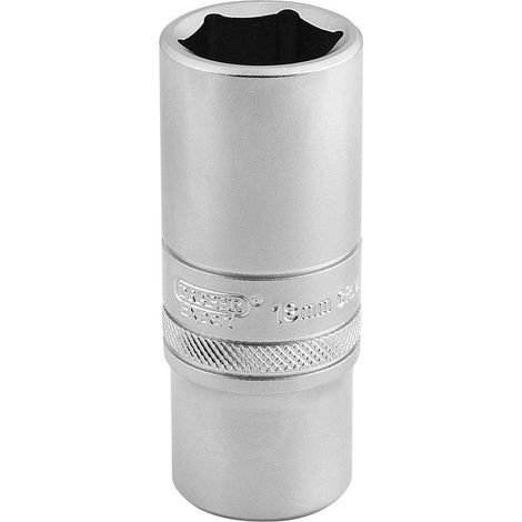 Draper dt-mm/MS 3/20,3 cm Square Drive 6 Point Metric Deep socket (19 MM), blu