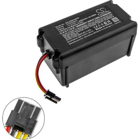 NX – Batterie aspirateur compatible Proscenic 14.4V 3000mAh – Lithium-ion – Performance fiable et durable – Garantie 2 ans - BONA18650-AA (1/4)