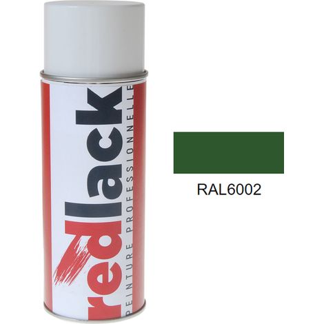 Sprühfarbe 400 ml – RAL 6002 - Matt - Laubgrün - für verschiedene Oberflächen - Redlack