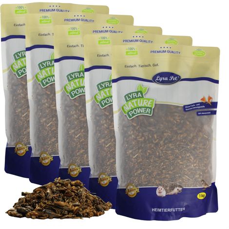 5 kg Lyra Pet® grillons séchés