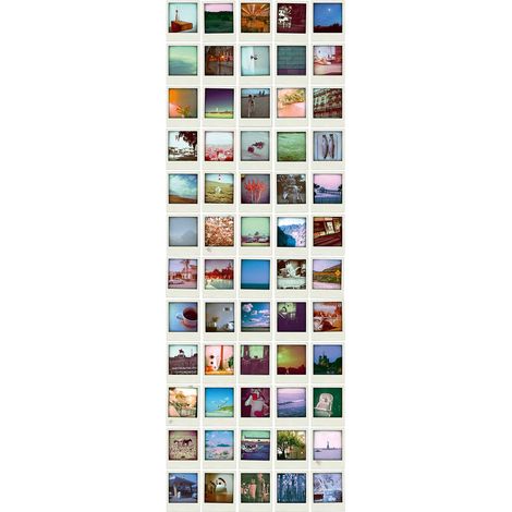Papier peint panoramique multicolore tendance | Tapisserie panoramique chambre à motifs photo | Papier peint panoramique salle à manger design - 280 x 100 cm (1 pièce) (1/2)