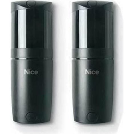 Nice – Photocellule pour motorisations – Paire de photocellules F210 orientables 210° – Alimentation 12V – Détection améliorée pour portails et portes de garage