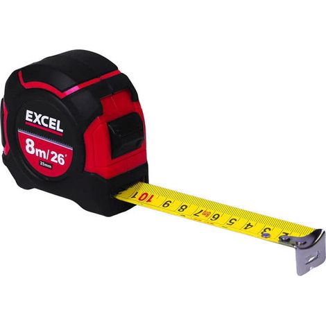 Excel Tape Measure (8m/26ft) 30683 (1/3)