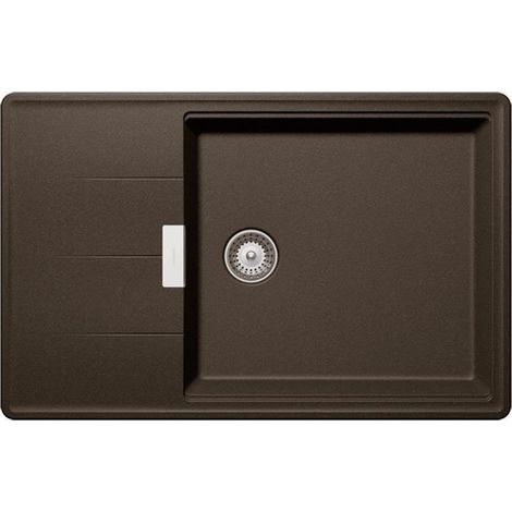 Schock Einbauspüle Cristadur Tia D-100LS A Bronze BRO Exzenterbedienung (1/3)