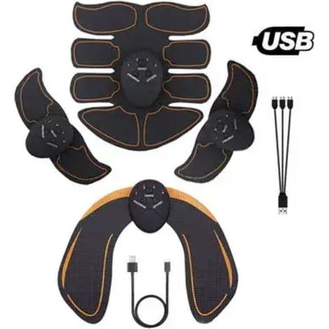 [11D] EMS Muscle Stimulation Device for Hips and Abdominals - Home Strength Training and Fitness Device for Weight Loss -FA--AquaForge (1/5)