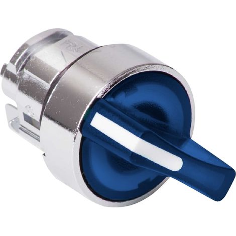Selettore luminoso blu 0 I SCHNEIDER-ELECTRIC BOUTON ZB4BK1263 (1/2)