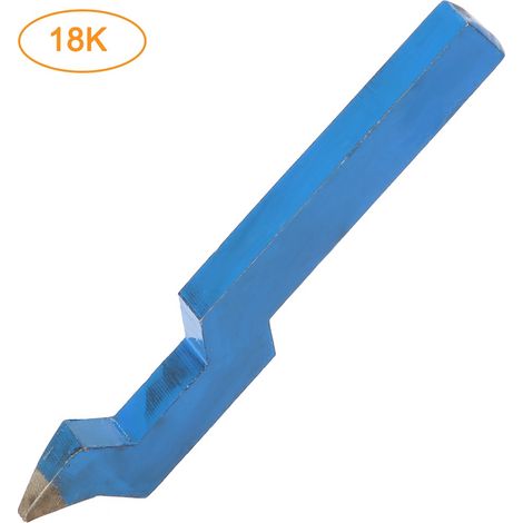 Poinçon incurvé en acier pour bijoux, outil de marquage pour bagues et bracelets (18K) (1/5)