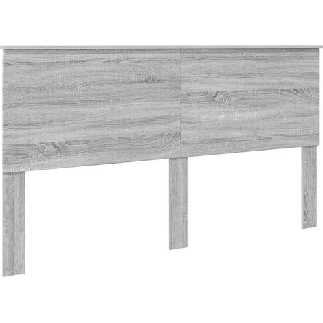 Maison Exclusive - Testiera con testiera Grigio Sonoma 180 cm Legno multistrato