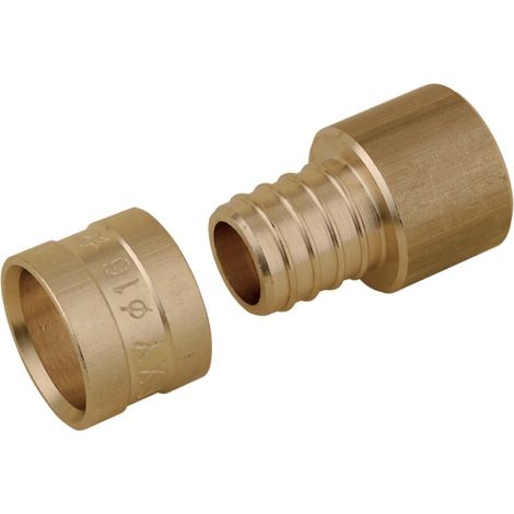 union mixte à glissement - tube per - cuivre diamètre 14 vers per diamètre 12 - altech