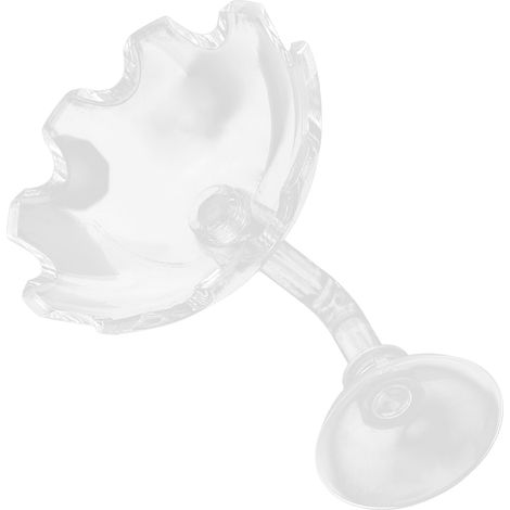 Ensemble de mangeoire pour crevettes d'aquarium, récipient en acrylique transparent avec ventouse. (1/5)