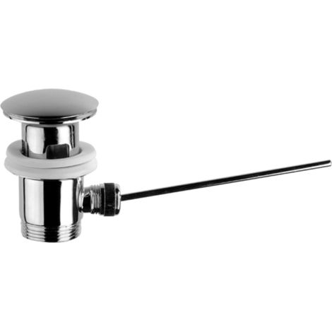 Scarico automatico tipo lusso lucidato, con tappo a copertura totale della piletta (1/3)