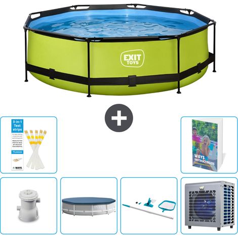 Exit-toys Piscine Exit Ronde - 300x76 cm - 7-pièces S283 (1/5)