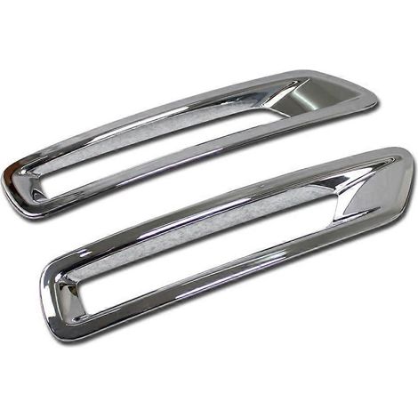 Para Nissan Leaf ZE1 2017 2018 2019 Embellecedor de marco de luz antiniebla trasera para automóvil Accesorios para faros antiniebla - 2PCS()