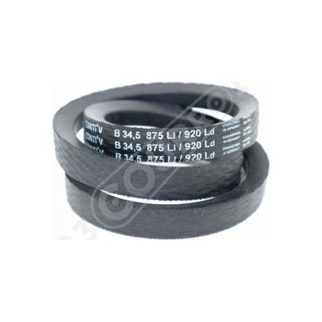 Courroie trapézoidale lisse Contitech Conti V B34.5 17 x 875 Li / 920 Ld