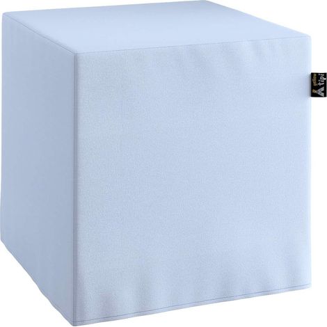Pouf cube Happiness - Bleu Bébé (1/2)