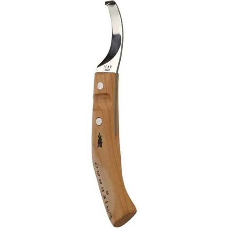 Hoof Knife icar knifergo Linksschnitt feste Klinge ergonomisch (1/2)
