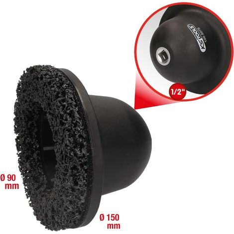 Radnabenschleifer-Satz, Ø 150 mm, Innen-Ø 90 mm, 2-tlg