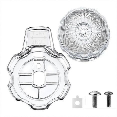 MXT11 Temperatur- und Volumenreglergriffe, kompatibel mit Mischbatterien für Badewanne und Dusche – Ersatzgriff für die Volumenregelung in der Dusche (1/5)