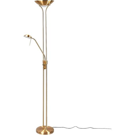 Lindby Lámpara de pie LED 'Josefin' en Dorado Metal (1/5)