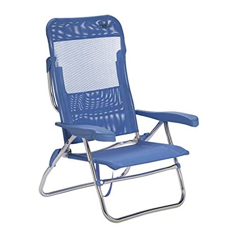 Crespo - Sedia da spiaggia - AL/223 - Blu (1/4)