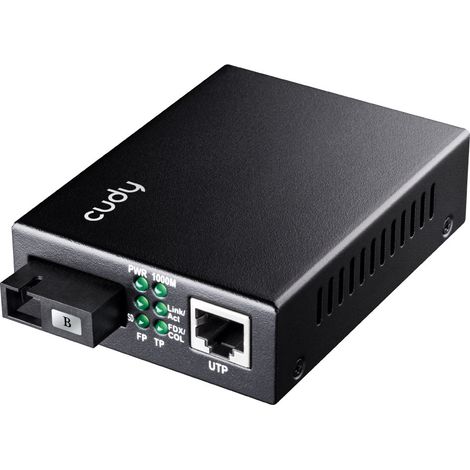 Convertisseur multimédia Cudy MC100GSB-40B 1,25 Gbps 40 km (1/2)
