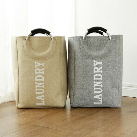 Trade Shop - Bolsa Con Asas Para Cesto De La Ropa - (1/5)