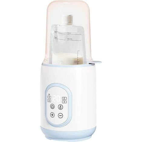 Chauffe-biberon De Voyage, Chauffe-biberon Portable – Réchauffeur De Nourriture Pour Décongélation Pour Le Lait Maternel, Chauffe-biberon Rapide Pour Les Préparations Au Lait Maternel Et Les Aliments (1/4)