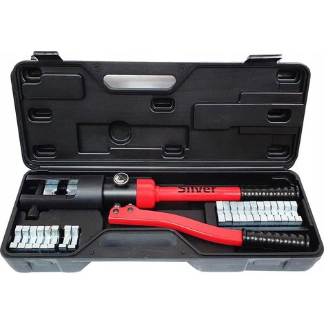 Utensile manuale Silver Zaciskarka rosso acciaio 18 tonnellate